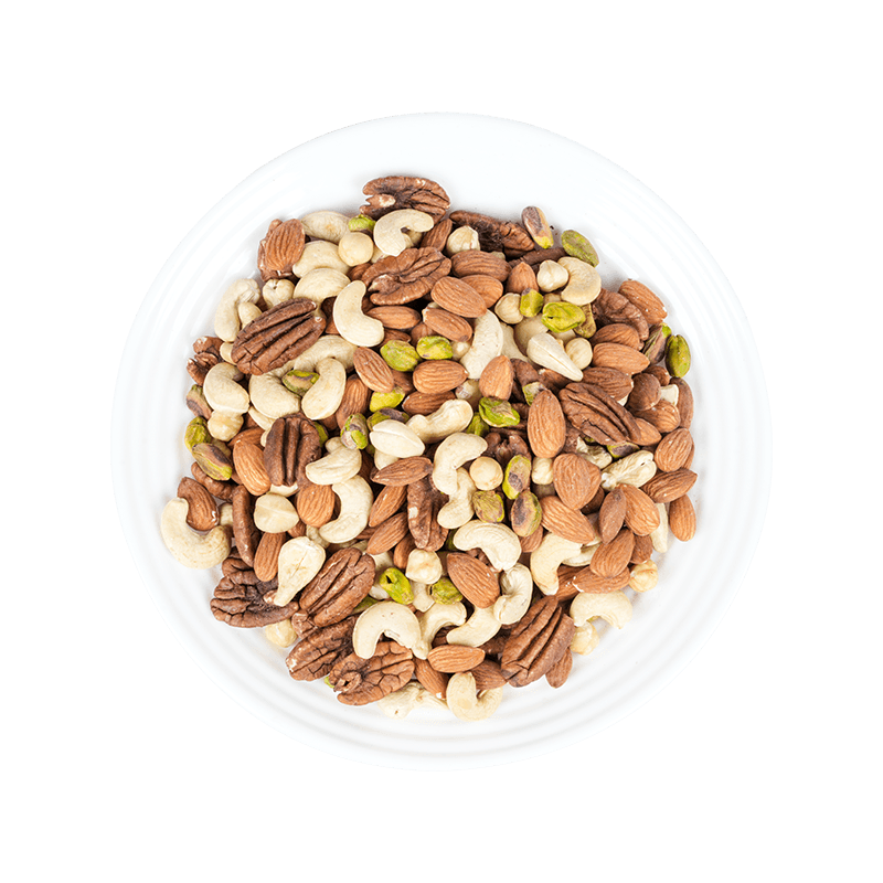 5 tipi di noci miste salate